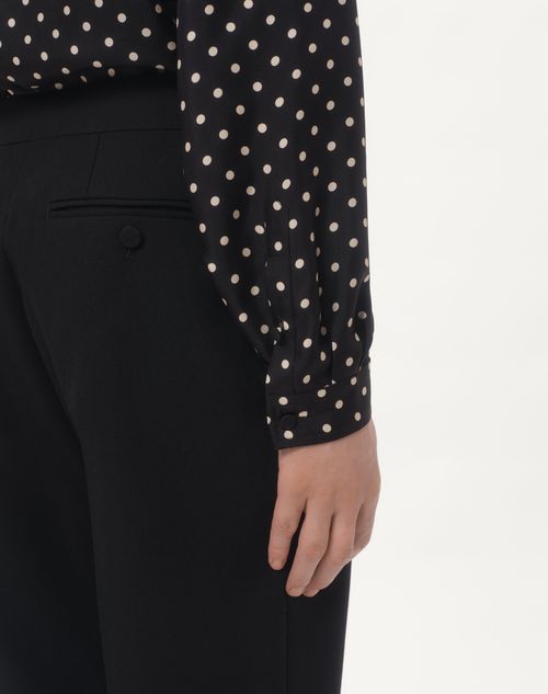 Valentino CAMISA DE SARGA DE SEDA CON ESTAMPADO PLUSDEPOIS