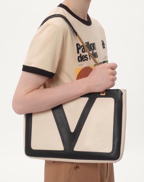 Valentino CAMISETA DE ALGODÓN CON ESTAMPADO PAVILLON DES FOLIES