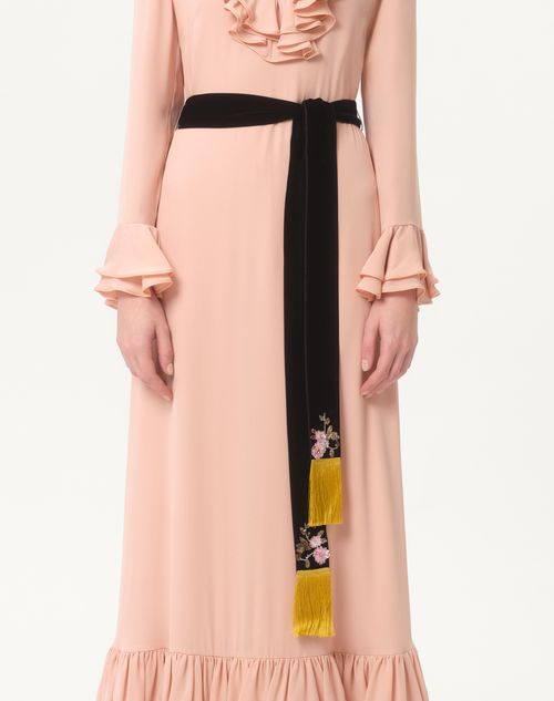 Valentino CHALINA VALENTINO DE TERCIOPELO CON BORDADO