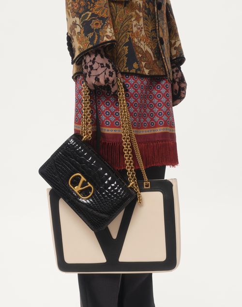 Valentino CHAQUETA DE CÁÑAMO CON ESTAMPADO VOYAGE IMAGINAIRE