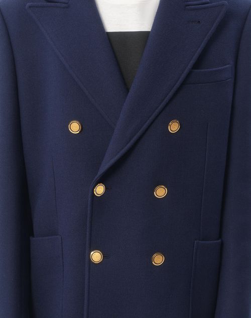 Valentino CHAQUETA DE DOBLE LANA CON FRENTE CRUZADO