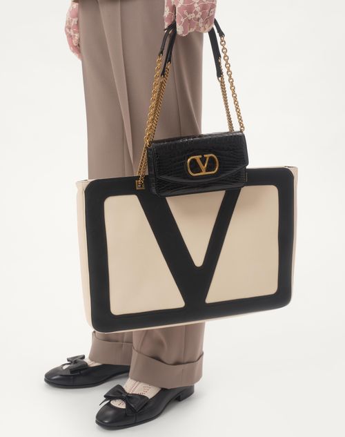 Valentino CHAQUETA DE GABARDINA DE LANA CON BOTONADURA SIMPLE