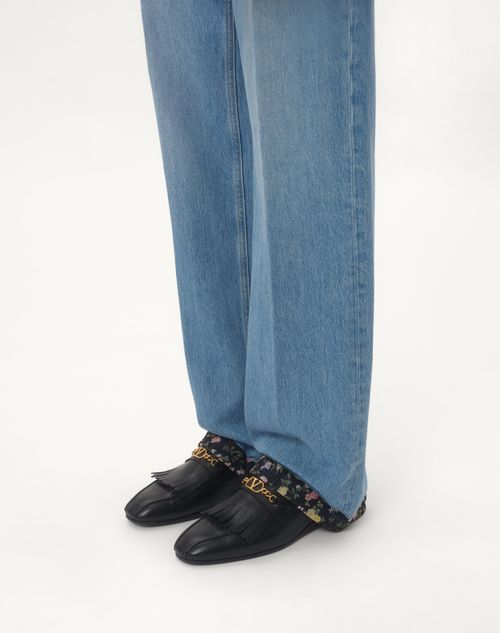 Valentino CHAQUETA DE LANA CON BOTONADURA SENCILLA Y ESTAMPADO CUADRILLÉ