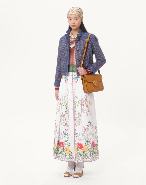 Valentino CHAQUETA MARINERA DE MUSSOLA RIGA MICROFIORE VOYAGE IMAGINAIRE