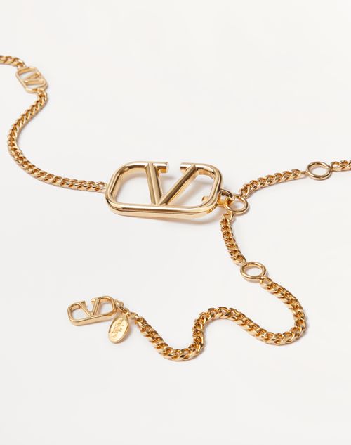 Valentino CINTURÓN DE CADENA CON EL VLOGO SIGNATURE