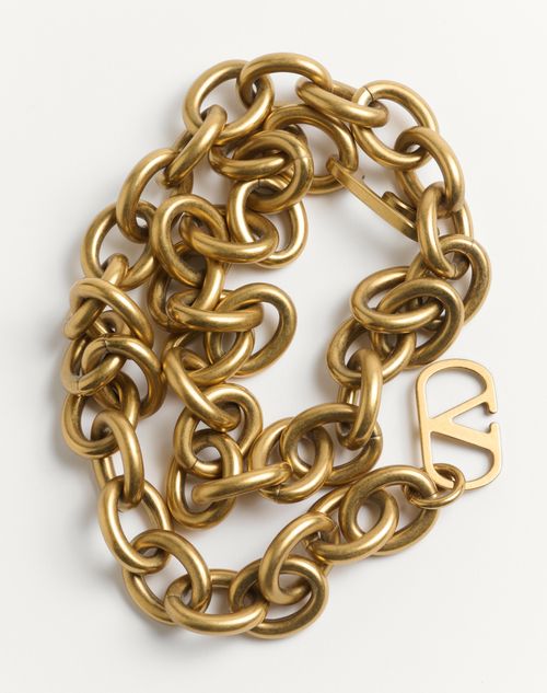 Valentino CINTURÓN DE CADENA CON EL VLOGO SIGNATURE