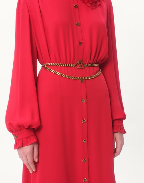 Valentino CINTURÓN DE CADENA CON EL VLOGO SIGNATURE