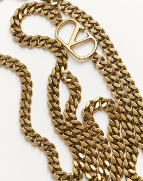 Valentino CINTURÓN DE CADENA CON EL VLOGO SIGNATURE