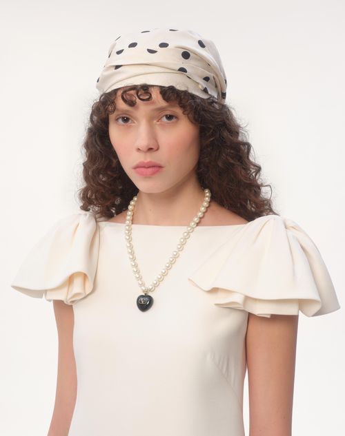 Valentino COLLAR COEUR ROYAL DE METAL ESMALTE Y CUENTAS