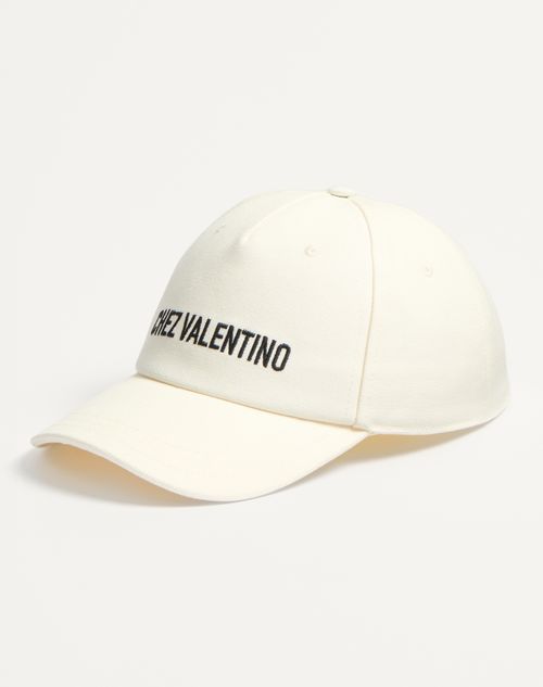 Valentino GORRA DE BÉISBOL CHEZ VALENTINO DE ALGODÓN