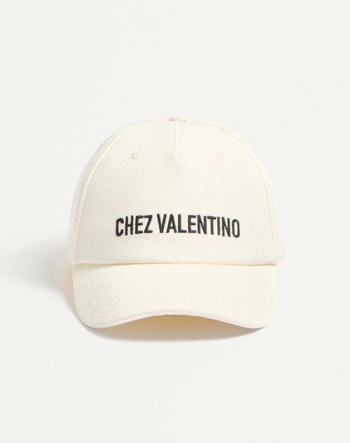Valentino GORRA DE BÉISBOL CHEZ VALENTINO DE ALGODÓN