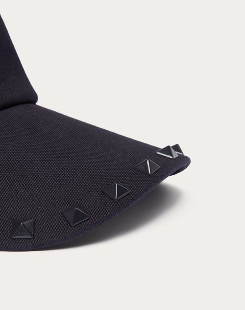 Valentino GORRA DE BÉISBOL ROCKSTUD DE ALGODÓN CON APLIQUE DE TACHUELA