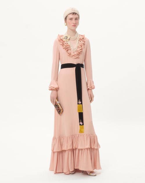 Valentino MINAUDIÈRE CARRY SECRETS DE SATÉN CON BORDADO FLORAL