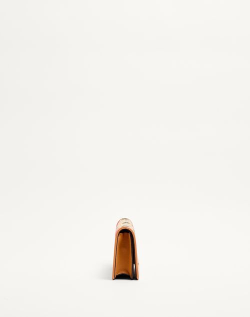 Valentino MINIBOLSO DE HOMBRO VLOGO SIGNATURE DE JACQUARD DE RAFIA CON MOTIVO CHERRYFIC