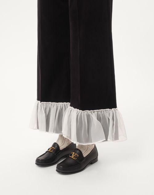 Valentino MOCASÍN DE BÚFALO VLOGO SIGNATURE CON TACÓN DE 20 MM