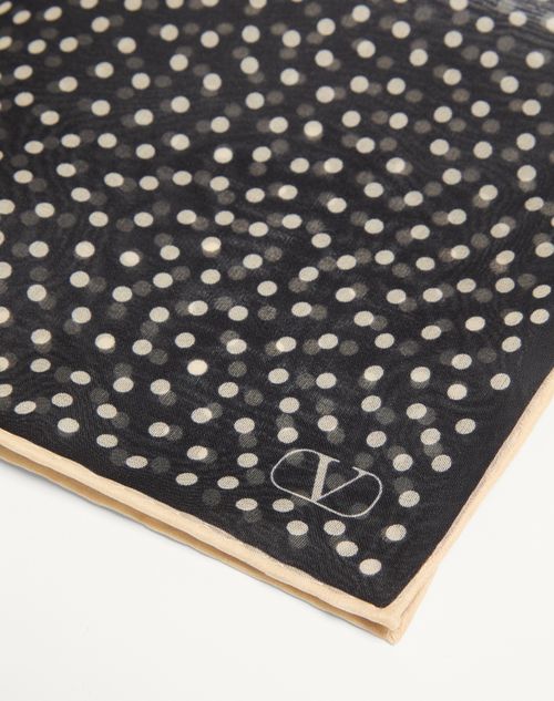 Valentino PAÑUELO DE BOLSILLO CHEZ VALENTINO DE SEDA