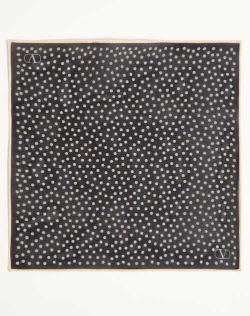 Valentino PAÑUELO DE BOLSILLO CHEZ VALENTINO DE SEDA