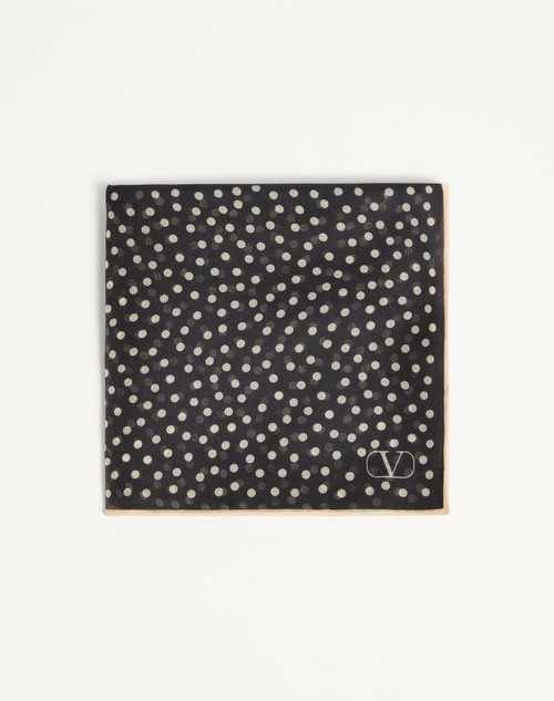 Valentino PAÑUELO DE BOLSILLO CHEZ VALENTINO DE SEDA
