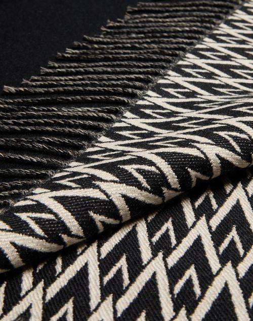 Valentino PONCHO TOUTE LA V DE LANA SEDA Y CACHEMIRA