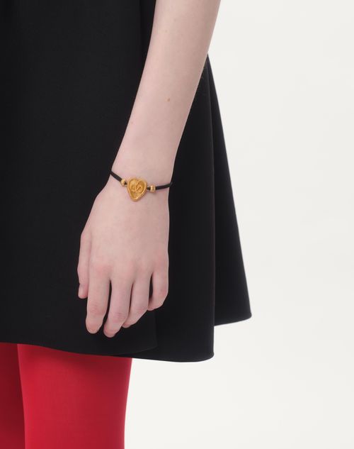 Valentino PULSERA VALENTINO GARAVANI FIL PERDU DE ALGODÓN ENCERADO