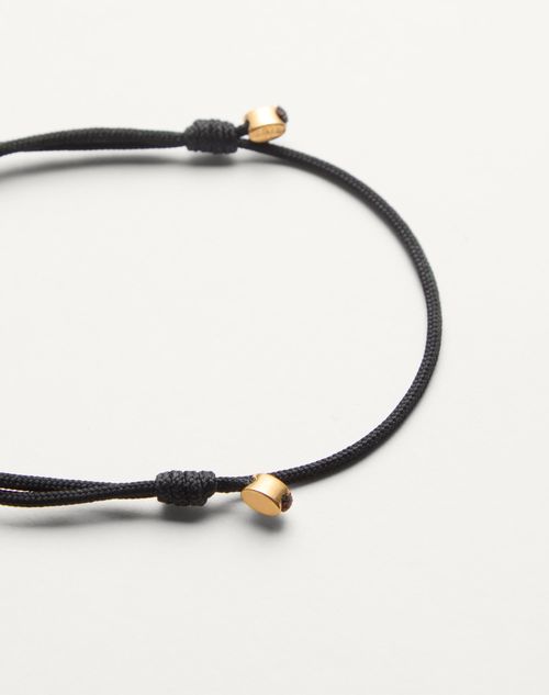 Valentino PULSERA VALENTINO GARAVANI FIL PERDU DE ALGODÓN ENCERADO