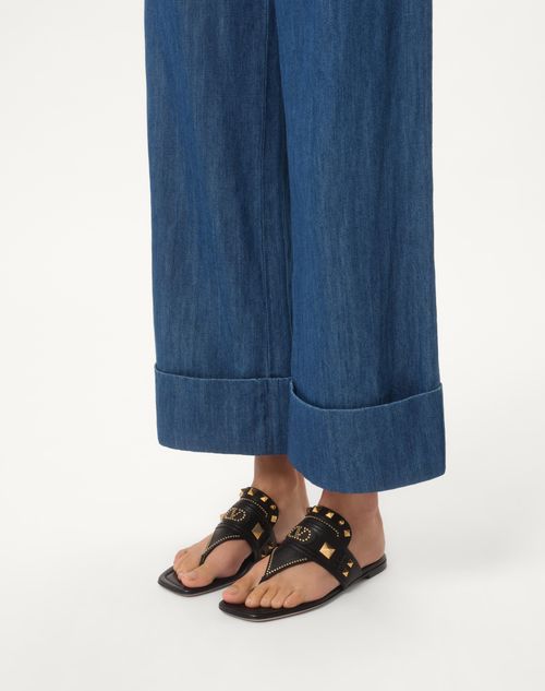 Valentino SANDALIA DE TIRA PLASTER CASTER DE BÚFALO