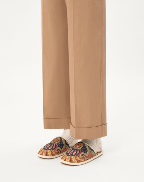 Valentino SANDALIA SIN TALÓN TA CHAMBRE DE MEZCLILLA VOYAGE IMAGINAIRE