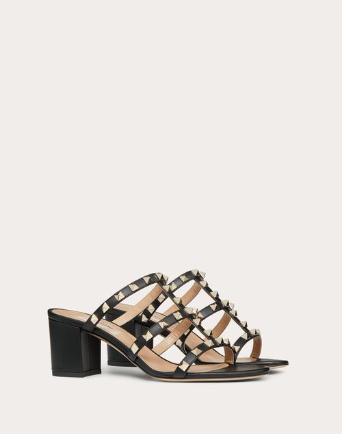 Valentino SANDALIAS DE PALA ROCKSTUD DE BECERRO 60 MM