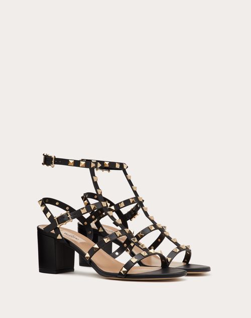 Valentino SANDALIAS ROCKSTUD DE PIEL DE BECERRO CON TIRAS Y TACÓN DE 60 MM