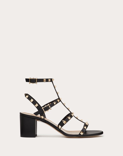 Valentino SANDALIAS ROCKSTUD DE PIEL DE BECERRO CON TIRAS Y TACÓN DE 60 MM