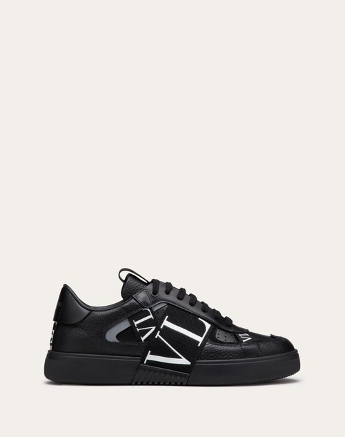 Valentino SNEAKERS BAJAS VLTN DE PIEL DE BECERRO CON CINTAS