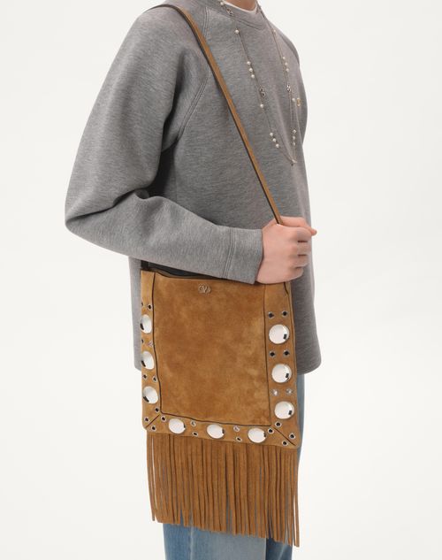 Valentino SUDADERA DE NEOPRENO CON CUELLO REDONDO Y EL VLOGO