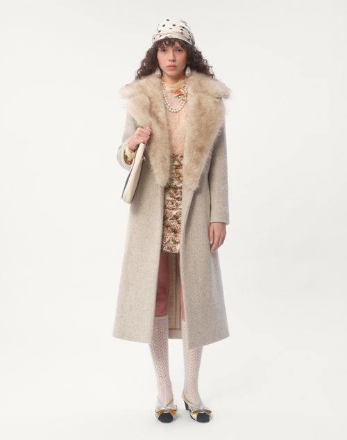 Valentino ABRIGO DE TEXTURED COAT