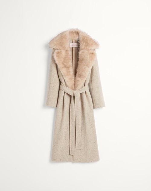 Valentino ABRIGO DE TEXTURED COAT