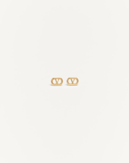Valentino ARETES OVALETTE DE METAL