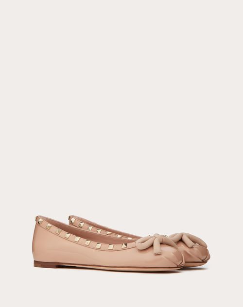Valentino BALLERINA ROCKSTUD DE CHAROL