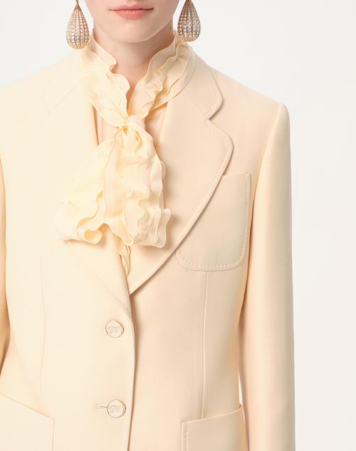 Valentino BLAZER DE CREPE COUTURE