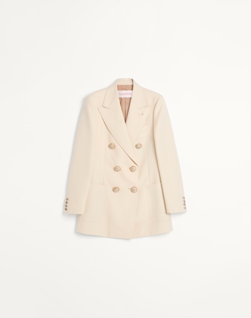 Valentino BLAZER DE DIAGONAL DRY WOOL
