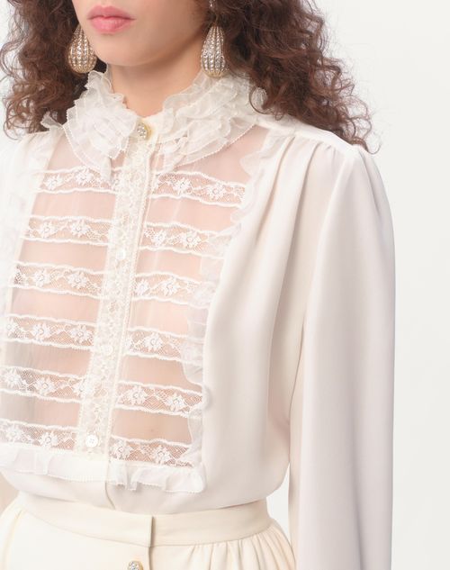 Valentino BLUSA DE GEORGETTE