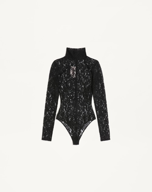 Valentino BODY DE ENCAJE REBRODÉ