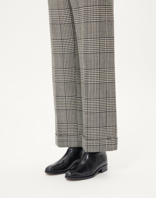 Valentino BOTA AL TOBILLO PAT DE CUERO DE BECERRO