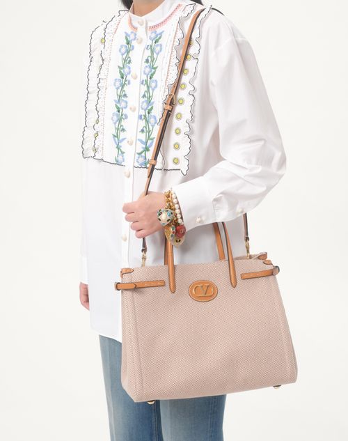 Valentino CAMISA BORDADA COTTON POPELINE