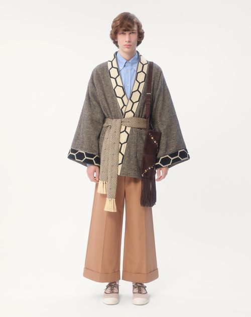 Valentino CAMISA DE ALGODÓN CON BORDADO DE VLOGO