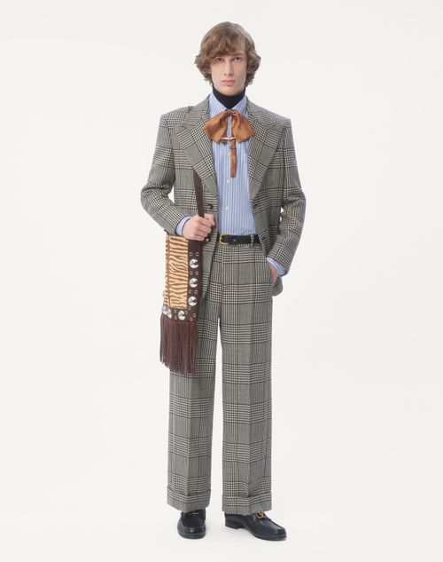 Valentino CAMISA DE ALGODÓN CON BORDADO DE VLOGO