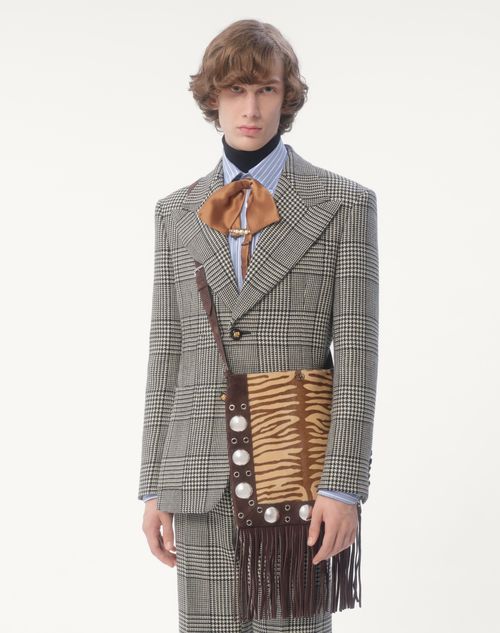 Valentino CAMISA DE ALGODÓN CON BORDADO DE VLOGO