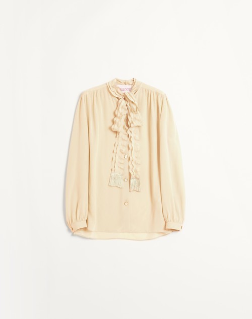 Valentino CAMISA DE CREPE DE CHINE