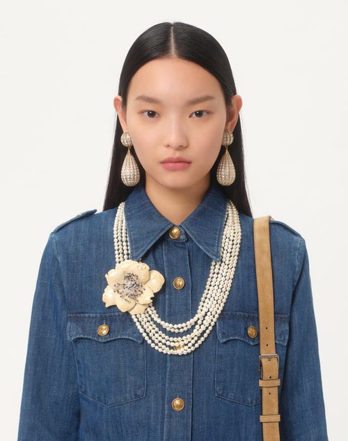 Valentino CAMISA DE MEZCLILLA LIVIANA