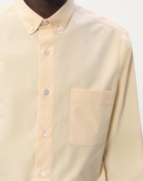 Valentino CAMISA DE POPELINA DE ALGODÓN