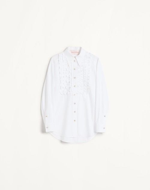 Valentino CAMISA DE POPELINA DE ALGODÓN