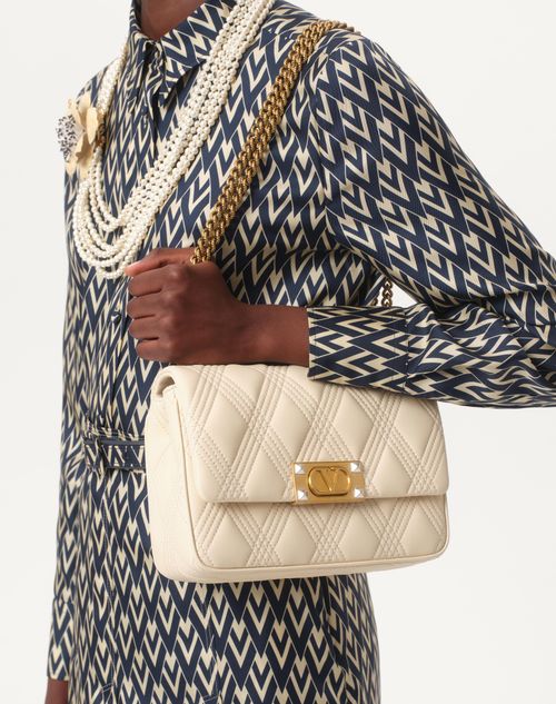 Valentino CAMISA DE TWILL TOUTE LA V